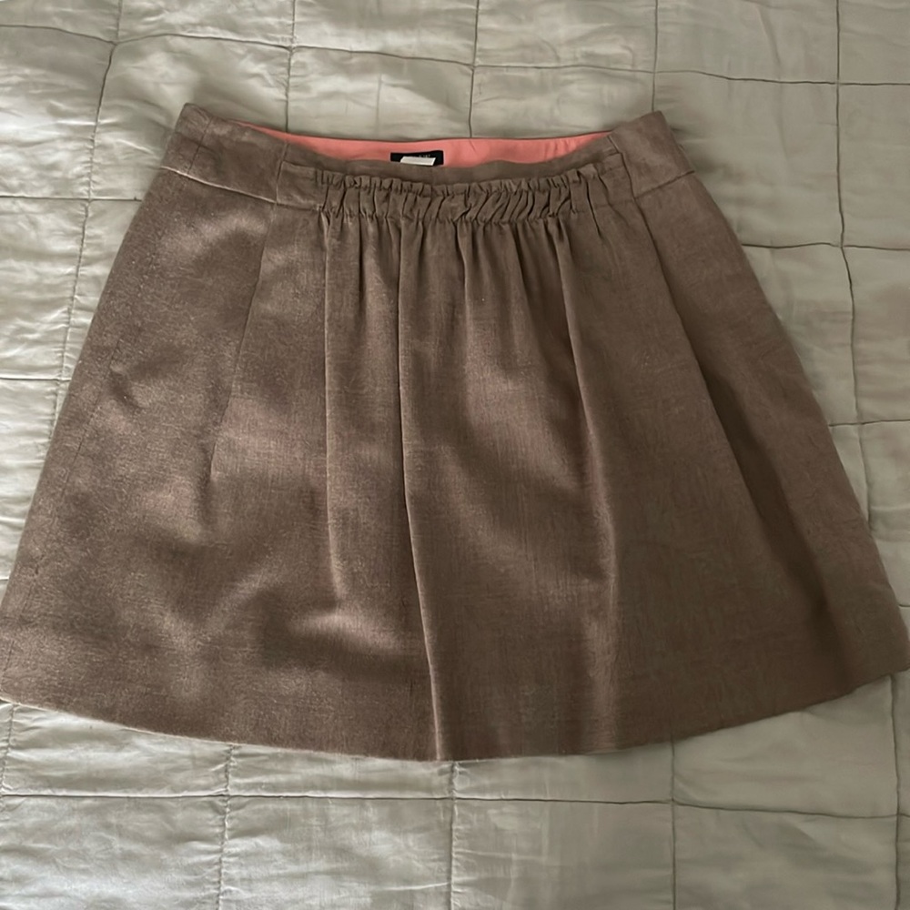 JCrew khaki skirt. Size 6